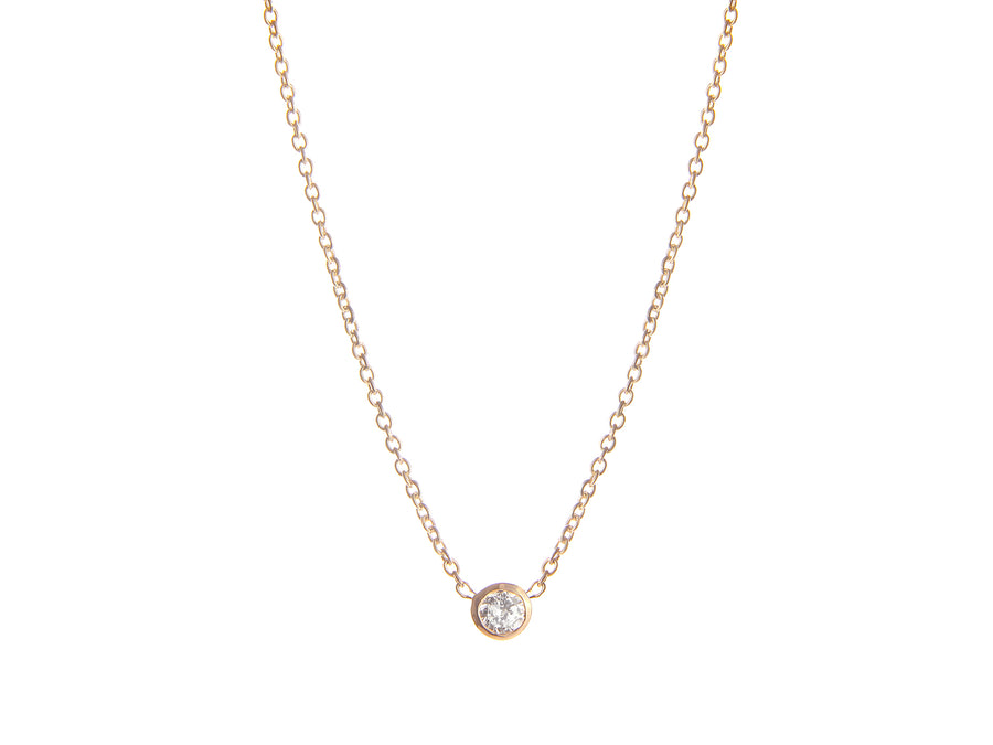 Seda - Solo diamond necklace